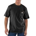 Carhartt Loose Fit Heavyweight Short-Sleeve Pocket T-Shirt, Black, 3XL, TLL K87-BLK3XLTLL
